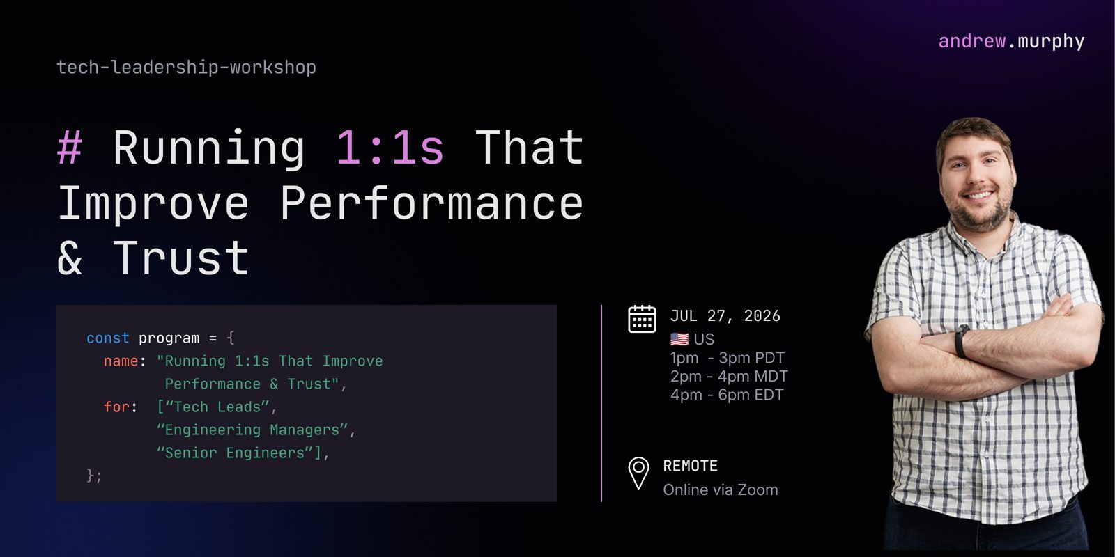 Running 1:1s That Improve Performance & Trust